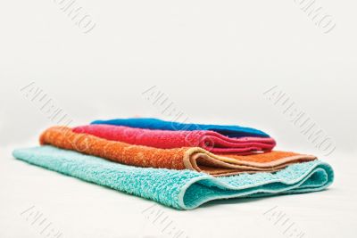 Four colour towels
