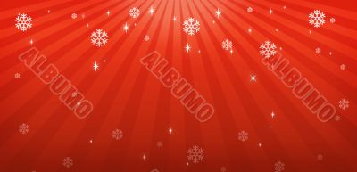 Red Christmas background