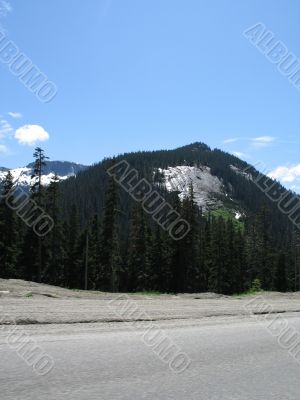 highway by the mountains highway by the mountains