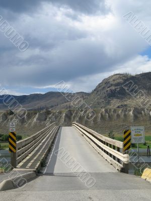 long, old wooden bridge long, old wooden bridge