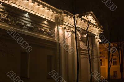 Palace with griphons