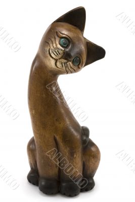 Wooden cat 3