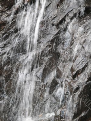 water fountain flowing