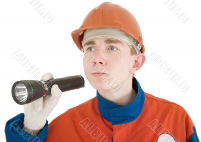 Builder and flash-light