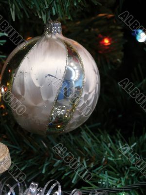 Christmas-tree decoration on a fur-tree. Christmas-tree decoration on a fur-tree.
