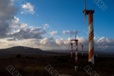 wind turbines in israel
