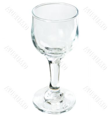 A glass on a long thin leg