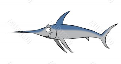 Cartoon Swordfish