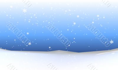 Abstract Snowfall Background 4