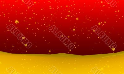 Abstract Snowfall Background 5