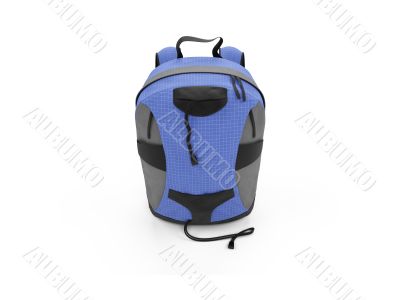 Blue rucksack Blue rucksack