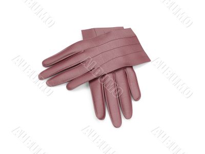 Brown leather gloves Brown leather gloves