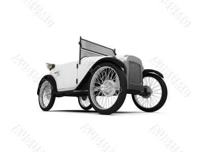 Old fashioned retro car Old fashioned retro car
