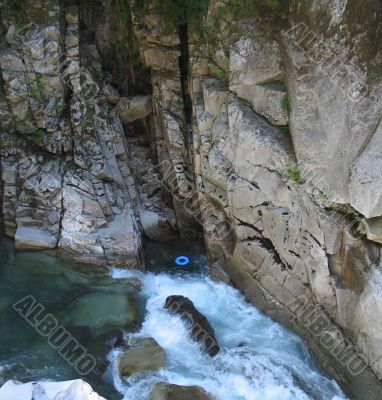 small green water river