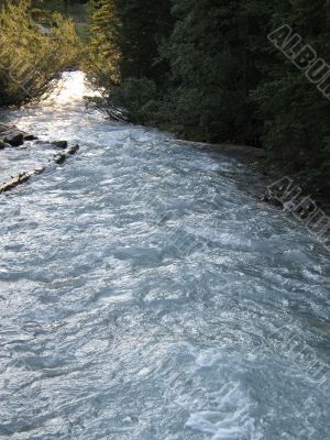 small green water river