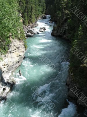 small green water river