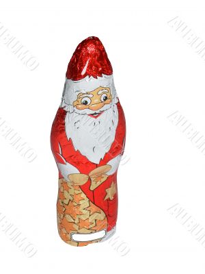 Chocolate santa clouse