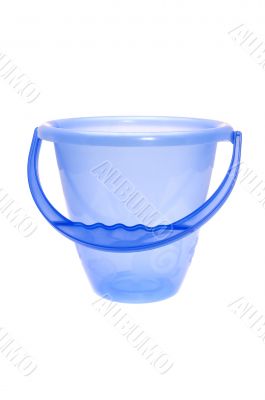 Blue Plastic bucket