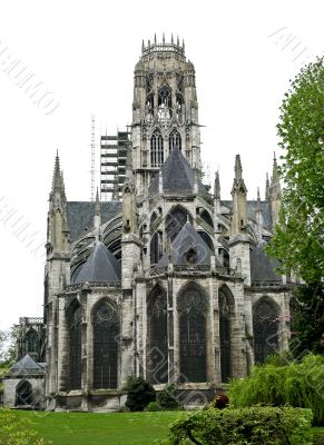 Rouen cathedral. France.