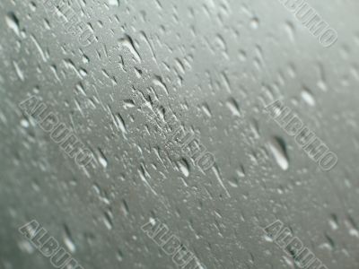 rain drops in a window rain drops in a window