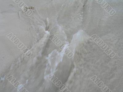 water and sand water and sand