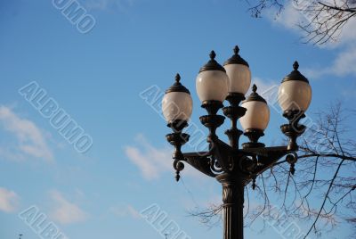 beautiful streetlight