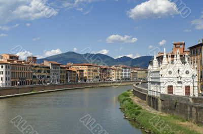 Pisa (Tuscany) - Church of Santa Maria della Spina