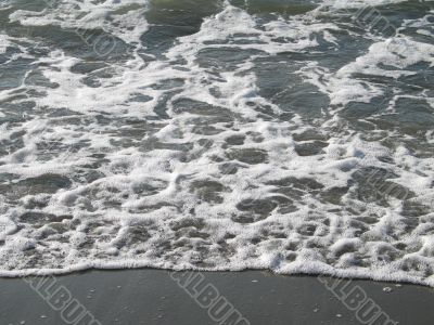 ocean wave on the beach