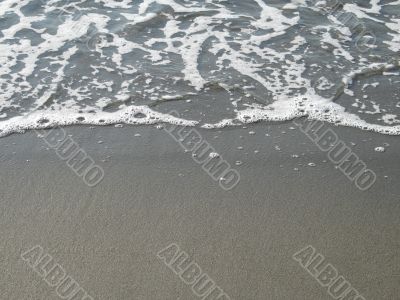 ocean wave on the beach