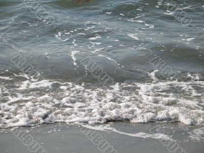 ocean wave on the beach