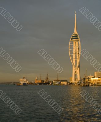 Spinnaker Tower and Portsmouth Harbour