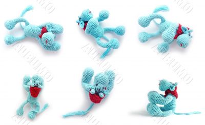 Cows-toys from a wool Cows-toys from a wool