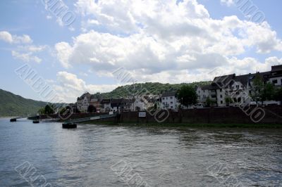 The Rhein riverside