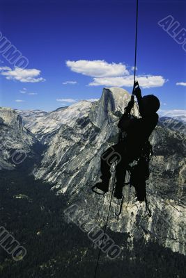 Glacier Point Silhouette