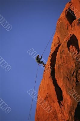 Rock Climbing in Stronghold, Arizona