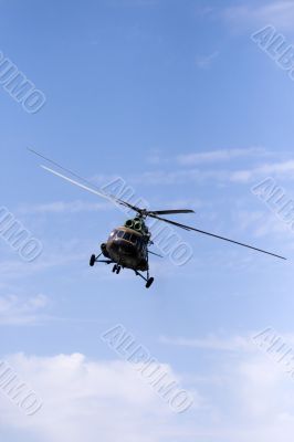 Helicopter in sky Helicopter in sky
