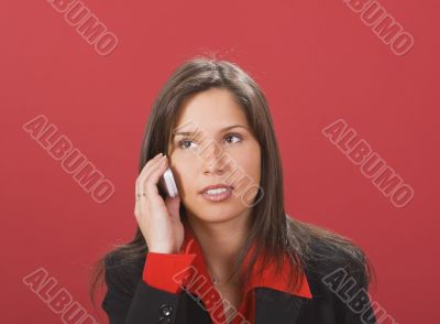 Businesswoman on the phone