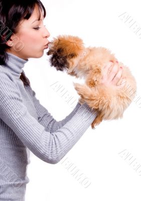 Kiss the puppy Kiss the puppy