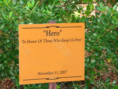 Hero Sign