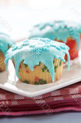 Christmas cupcakes