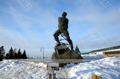 Kazan. The Musa Jalil monument