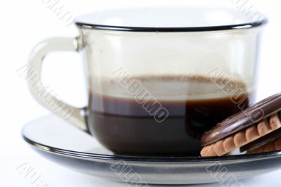 Cup with coffee