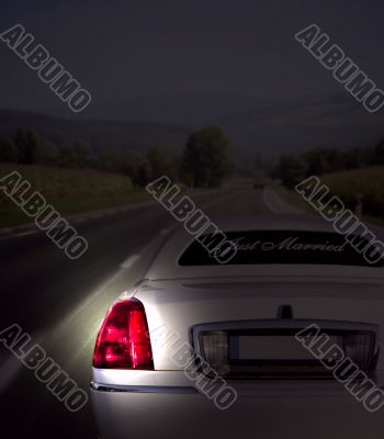 Car on the highway