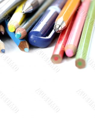 Close-up pencil.