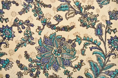 vegetable decorative pattern in Indian style