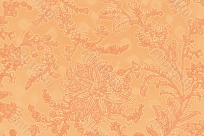 vegetable decorative pattern in Indian style