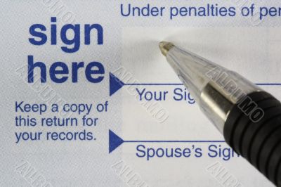 Sign Here