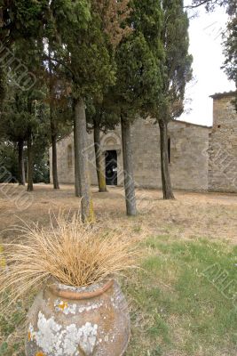 Pieve di Cellole, ancient church in Tuscany Pieve di Cellole, ancient church in Tuscany