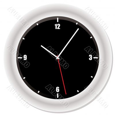 modern bevel clock