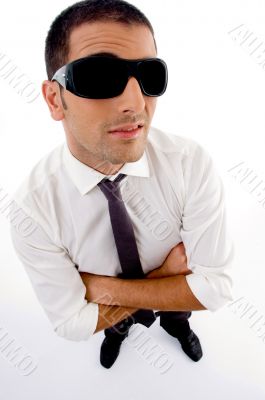 young professional with sunglasses